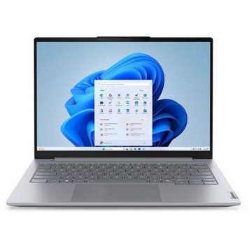 Ноутбук Lenovo ThinkBook 14 G8 IAL (21SJHQ6DNPB), Intel Core Ultra 5 225U / 14" / RAM 16 ГБ DDR5 / SSD 512 ГБ + 1 ТБ / Intel Graphics / Windows 11 Pro / Сірий