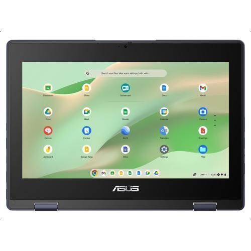 Ноутбук Asus Chromebook CR11 CR1104CGA (CR1104CGA-N00200), Intel N100 / 11.6" / TN / RAM 8 ГБ LPDDR5 / SSD 64 ГБ / Intel UHD Graphics / Chrome OS / Чорний