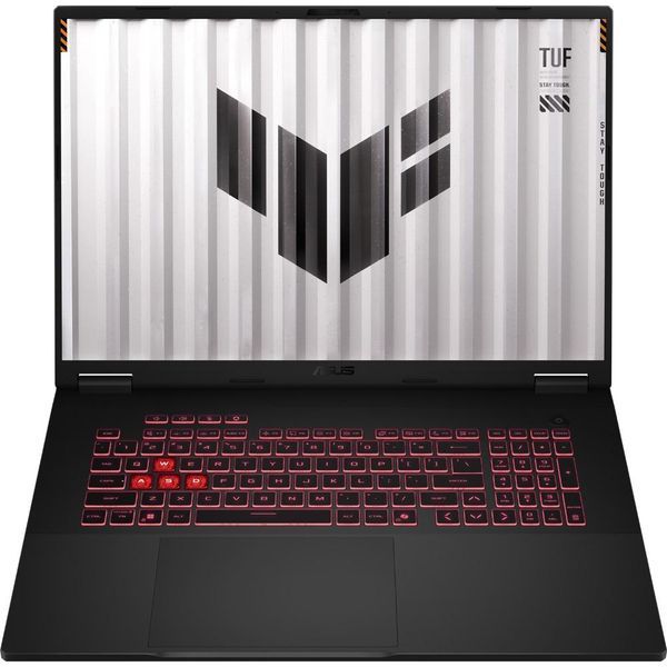 Ігровий ноутбук ASUS TUF Gaming A18 FA808UM (90NR0NN1-M003F0), AMD Ryzen 7 260 / IPS / 240 Гц / RAM 16 ГБ DDR5 / SSD 512 ТБ / RTX 5060 / FreeDos / Темно-сірий