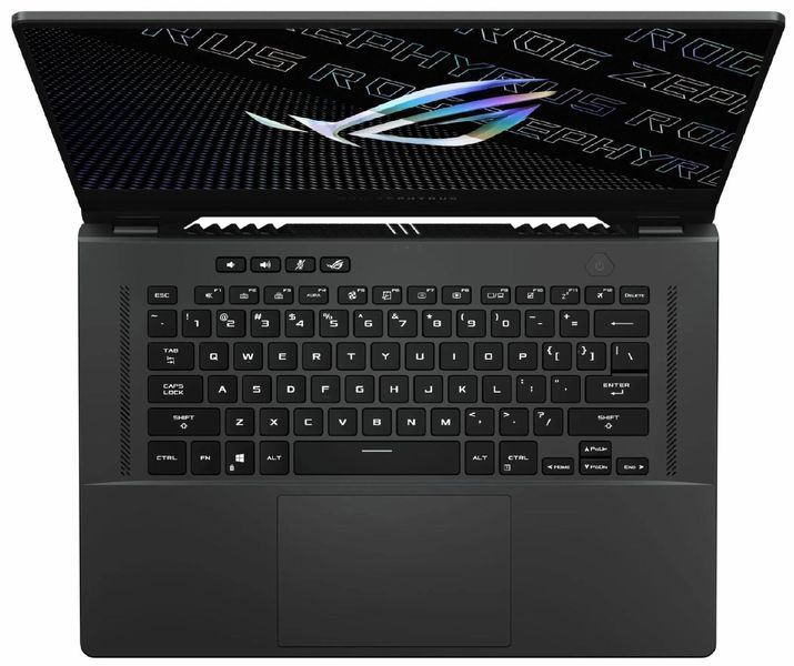 Ноутбук ASUS ROG Zephyrus G15 GA503QS (GA503QS-HQ020T), R7-5800HS / 15.6&Prime; / RAM 16 ГБ / SSD 1 ТБ / GeForce RTX 3080 / Windows 10 Home / Сірий