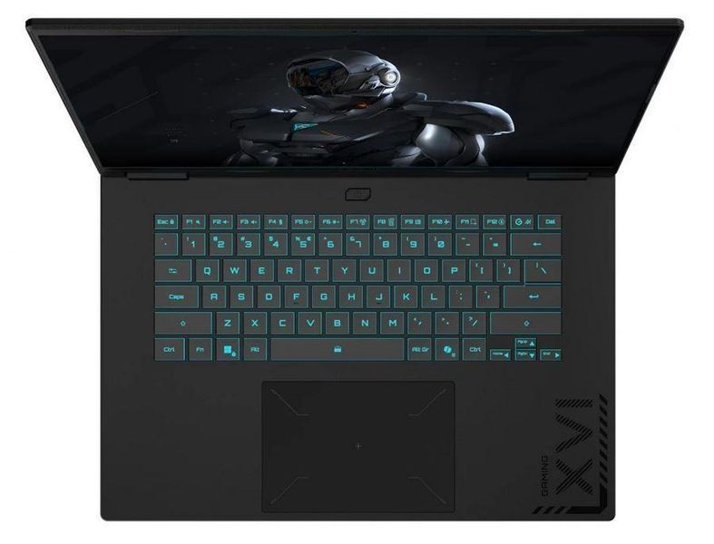 Ноутбук Gigabyte A16 (CVHI3EE894SD|105M2), Intel Core i7-13620H / 16" / 165 Гц / RAM 16 ГБ DDR5 / SSD 1 TБ + 512 ГБ / RTX 5060 / Без ОС / Чорний
