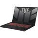 Ноутбук Asus TUF Gaming A17, (FA707NUG-HX159MXM-UPGRADESSD) 17,3" / AMD Ryzen 7 7445HS / RAM 32 ГБ / SSD 2 ТБ / RTX 4050 / Без ОС / сірий