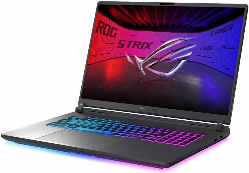 Ноутбук ASUS ROG Strix G18 G815JMR (G815JMR-S8058), i7-14650HX / 18&Prime; / RAM 16 ГБ / SSD 1 ТБ / GeForce RTX 5060 / DOS / Сірий