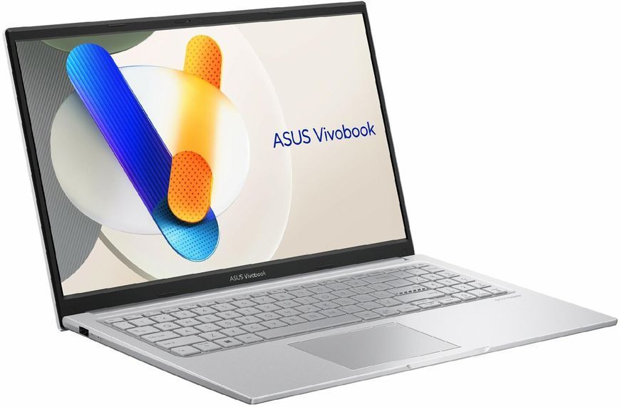 Ноутбук ASUS Vivobook 15 (X1504VA-BQ4298W), 15.6" / 1920 x 1080px / IPS / 60Hz / Core 7 150U / RAM 24 ГБ / SSD 512 ГБ / Windows 11 Home / Сірий