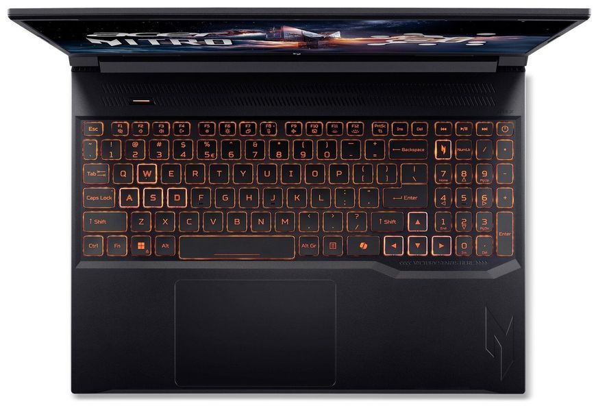 Ноутбук ACER Nitro V 16 AI ANV16-42-R0T5 (NH.QZ0EP.00B), 16" / IPS / 180Hz / AMD Ryzen 5 240 / RAM 16GB / SSD 1TB / GeForce RTX4050 DLSS 3 / Windows 11 Home / Чорний