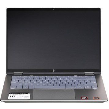 Ноутбук HP OmniBook Flip 14-FK0013D (B5UJ0UA), AMD Ryzen AI 5 340 / 14&Prime; / RAM 16 ГБ LPDDR5x / SSD 512 ГБ / AMD Radeon 800M / Windows 11 Home / Сірий