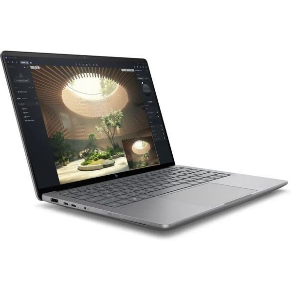 Ноутбук HP ZBook Ultra G1a 14 (C8JH748NET), AMD Ryzen AI Max PRO 390 / 14" / RAM 64 ГБ DDR5 / SSD 1 ТБ + 4 ТБ + 4 ТБ / AMD Radeon 8050S / Windows 11 Pro / Сріблястий