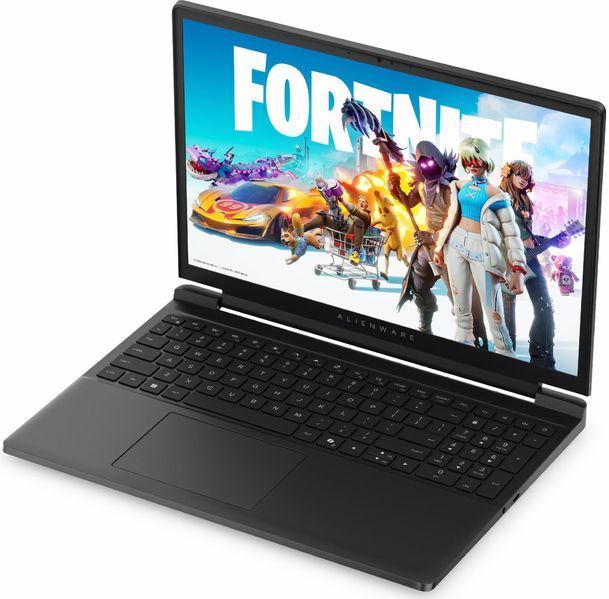 Ноутбук DELL Alienware 15 (DA60-3734), Intel Core 7 240H / 15.3" / 165 Гц / RAM 16 ГБ DDR5 / SSD 512 ГБ / RTX 5050 / Windows 11 Home / Чорний