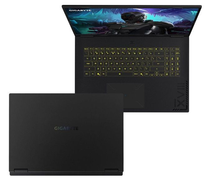 Ноутбук Gigabyte A18 (3THK3EEC94SH), Ryzen 7 260 / 18&Prime; / RAM 16 ГБ / 1 ТБ / RTX 5050 / Windows 11 Home