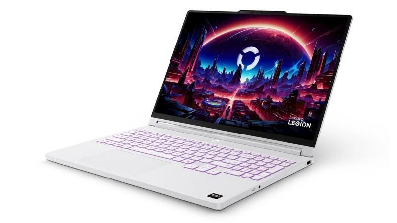 Ноутбук Lenovo Legion 5a (83Q6008TRM), AMD Ryzen AI 9 465 / 15.3" / OLED / 165 Гц / RAM 32 ГБ DDR5 / SSD 1 ТБ / RTX 5070 / Без ОС / Білий
