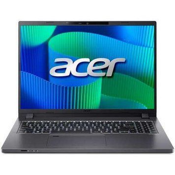 Ноутбук Acer TravelMate TMP216-51-G2-TCO-32B7 (NX.BJSEL.001), Intel Core 3 100U / 16&Prime; / RAM 8 ГБ DDR5 / SSD 512 ГБ / Intel Graphics / Без ОС / Сірий