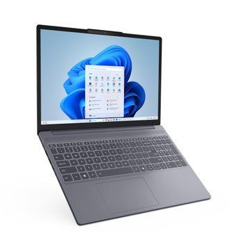 Ноутбук Lenovo IdeaPad Slim 3 (83K80043NT), AMD Ryzen 5 7535HS / 16&Prime; / RAM 16 ГБ / SSD 512 ГБ / Windows 11 Home / Luna Grey