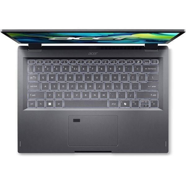 Ноутбук Acer Aspire Spin 14 ASP14-52MTN-54RG (NX.J3JEX.004), Intel Core Ultra 5 115U / 14&Prime; Touch / RAM 16 ГБ / SSD 512 ГБ / Intel Graphics / Windows 11 Home / Steel Gray