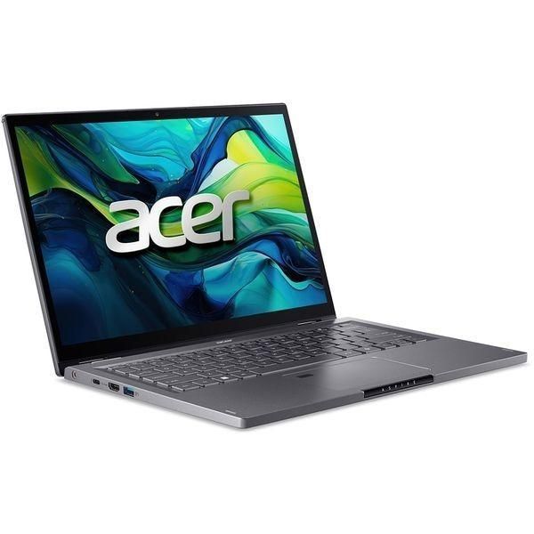 Ноутбук Acer Aspire Spin 14 ASP14-52MTN-54RG (NX.J3JEX.004), Intel Core Ultra 5 115U / 14&Prime; Touch / RAM 16 ГБ / SSD 512 ГБ / Intel Graphics / Windows 11 Home / Steel Gray
