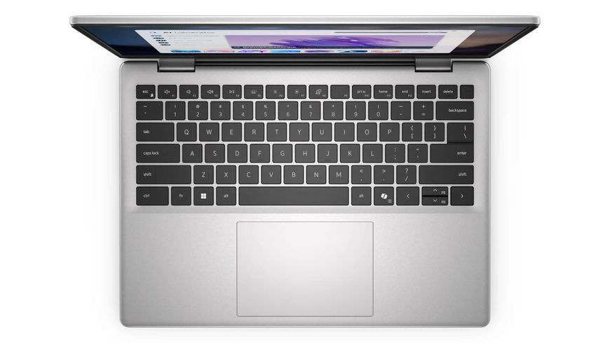 Ноутбук Dell 14 DC14255 (DC14255_KRK_502_HOM), AMD Ryzen AI 7 350 / 14&Prime; / RAM 16 ГБ DDR5 / SSD 1 ТБ / AMD Radeon 860M / Windows 11 Home / Сріблястий