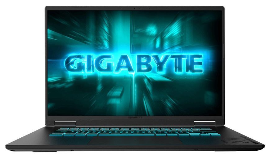 Ноутбук GIGABYTE Gaming A16 (5THP3EE893SD), 16" / IPS / 165Гц / AMD Ryzen 7 170 / RAM 16 ГБ / SSD 512GB / GeForce RTX5050 DLSS 4 / Windows 11 Home / Чорний