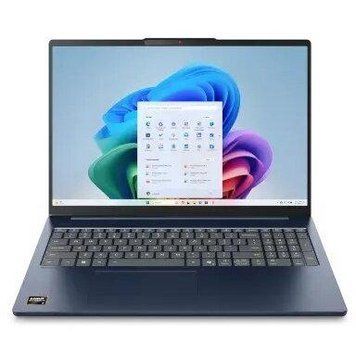 Ноутбук Lenovo 5-16AKP10K1 (83HY001KUS), AMD Ryzen AI 7 350 / 16" / RAM 16 ГБ / SSD 1 ТБ / AMD Radeon 860M / Windows 11 / Синій