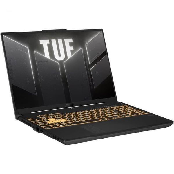 Ноутбук ASUS TUF F16 FX607VU (FX607VU-RL078), Intel Core 5 210H / 16" / 144 Гц / RAM 16 ГБ DDR5 / SSD 512 ГБ / GeForce RTX 4050 / Без ОС / Чорний