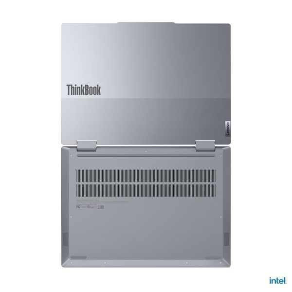 Ноутбук Lenovo ThinkBook 14 G5 IAU (21SQ0033RI), 14" / Touch / Intel Core Ultra 7 255U / RAM 16 ГБ DDR5 / SSD 512 ГБ / Intel Graphics / Windows 11 Pro / Сірий