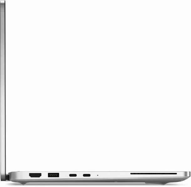 Ноутбук Dell Pro 13 Plus PB13250 (BTO211), Intel Core Ultra 7 266V / 13.3" / RAM 16 ГБ LPDDR5X / SSD 512 ГБ / Intel Arc Graphics 140V / Windows 11 Pro / Сірий