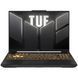 Ноутбук ASUS TUF F16 FX607VU (FX607VU-RL078), Intel Core 5 210H / 16" / 144 Гц / RAM 16 ГБ DDR5 / SSD 512 ГБ / GeForce RTX 4050 / Без ОС / Чорний