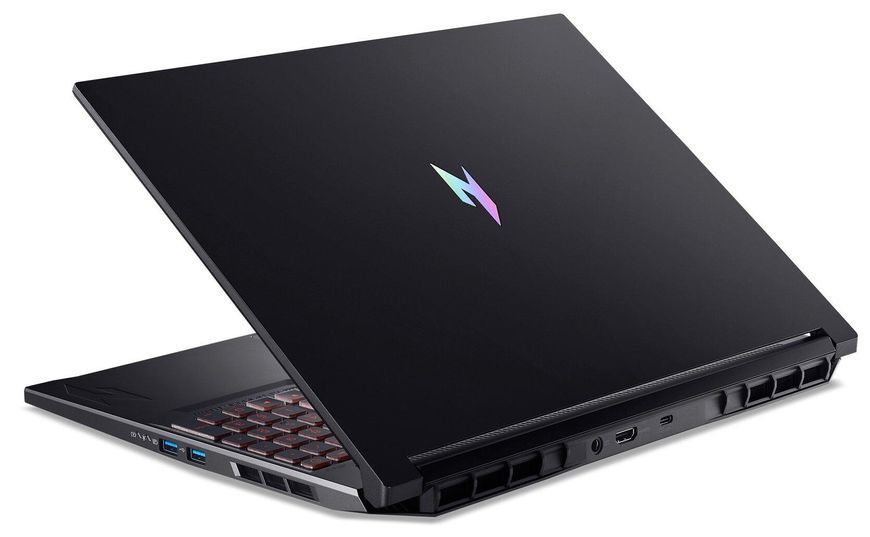 Ноутбук ACER Nitro V 16 AI ANV16-42-R5NV (NH.U1KEP.001), 16" / IPS / 180Hz / AMD Ryzen 5 240 / RAM 16GB / SSD 1TB / GeForce RTX3050 DLSS 3 / Без ОС / Чорний