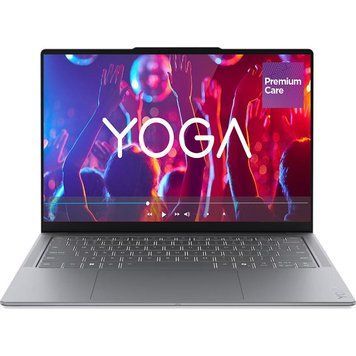 Ноутбук Lenovo Yoga Slim 7 (83QM0070RM), Intel Core Ultra 5 322 / 14" / OLED / RAM 16 ГБ LPDDR5X / SSD 512 ТБ / Intel Graphics / Windows 11 Home / Сірий