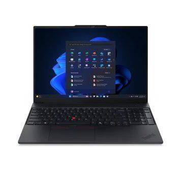 Ноутбук Lenovo ThinkPad E16 Gen 3 (22AY001WPB), Intel Core Ultra 5 226V / 16" / RAM 16 ГБ LPDDR5X / SSD 512 ГБ / Intel Arc 130V / Windows 11 Pro / Чорний