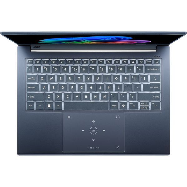 Ноутбук Acer Swift Go 14 AI SFG14-75-7694 (NX.JNBEP.004), Ultra 7-258V / 14&Prime; / RAM 32 ГБ / SSD 1 ТБ / Windows 11 Home / Blue