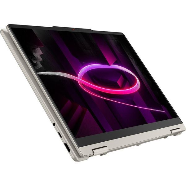 Ноутбук 2-в-1 Lenovo Yoga 7 (83TD003PRM), AMD Ryzen AI 5 435 / 14&Prime; / Touch / OLED / RAM 16 ГБ LPDDR5X / SSD 512 ГБ / AMD Radeon 840M / Без ОС / Сріблястий