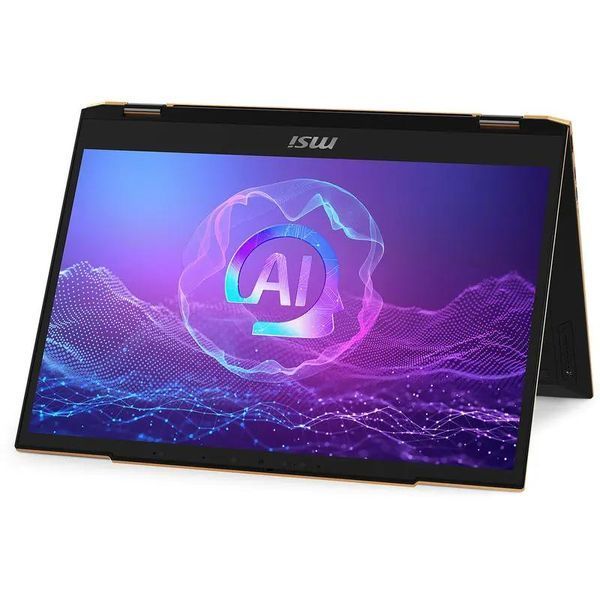 Ноутбук MSI Summit 13 AI+ Evo A2VMTG, (9S7-13P511-020) 13,3" IPS FHD / RAM 32 ГБ / SSD 1 ТБ / Windows 11 Home / чорний