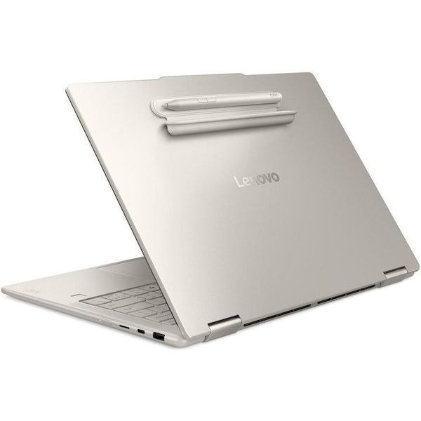 Ноутбук 2-в-1 Lenovo Yoga 7 (83TD003PRM), AMD Ryzen AI 5 435 / 14&Prime; / Touch / OLED / RAM 16 ГБ LPDDR5X / SSD 512 ГБ / AMD Radeon 840M / Без ОС / Сріблястий