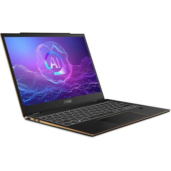 Ноутбук MSI Summit 13 AI+ Evo A2VMTG, (9S7-13P511-020) 13,3" IPS FHD / RAM 32 ГБ / SSD 1 ТБ / Windows 11 Home / чорний