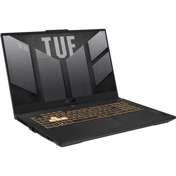 Ноутбук ASUS TUF F17 (FX707VJ-HX076), Intel Core 5 210H / 17.3'' / 144 Гц / RAM 16 ГБ DDR4 / SSD 512 ГБ / RTX 3050 / Без ОС / Чорний