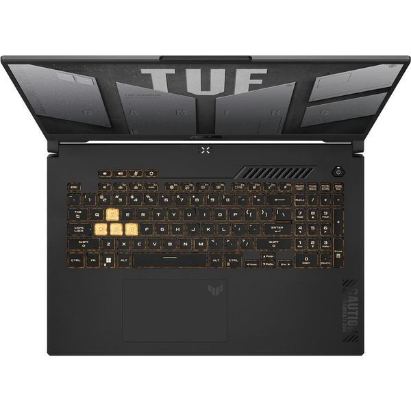 Ноутбук ASUS TUF F17 (FX707VJ-HX076), Intel Core 5 210H / 17.3'' / 144 Гц / RAM 16 ГБ DDR4 / SSD 512 ГБ / RTX 3050 / Без ОС / Чорний