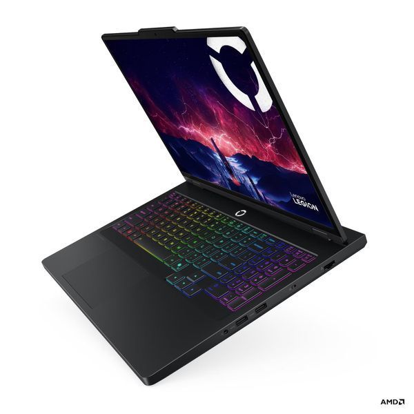 Ноутбук Lenovo Legion Pro 5 16AFR10 (83F2001PRM), 16" / WQXGA / OLED / 165гц / AMD Ryzen 9 9955HX / RAM 32гб / SSD 2тб / NVIDIA GeForce RTX 5070 8GB / Без ОС / Чорний