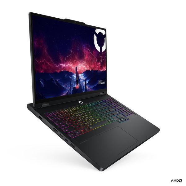 Ноутбук Lenovo Legion Pro 5 16AFR10 (83F2001PRM), 16" / WQXGA / OLED / 165гц / AMD Ryzen 9 9955HX / RAM 32гб / SSD 2тб / NVIDIA GeForce RTX 5070 8GB / Без ОС / Чорний