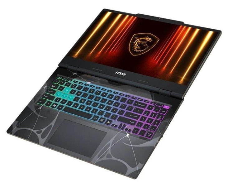 Ноутбук MSI Cyborg B13WFKG-625XPL (9S7-15Q342-625), 15.6" / IPS / 144Hz / Intel Core i5-13420H / RAM 16GB / SSD 512GB / RTX 5060 / DOS / Чорний