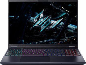 Ноутбук Acer PREDATOR Helios Neo 16 (NH.QX3EP.006), Intel Core Ultra 9-275HX / 16" / 240 Гц / RAM 64 ГБ DDR5 / SSD 1 ТБ / Intel Graphics + RTX 5070 / Windows 11 Home / Чорний