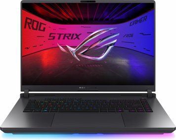 Ноутбук ASUS ROG Strix G16 (G615LW-U9R321W), Intel Core Ultra 9 290HX Plus / 16" / 300 Гц / RAM 32 ГБ DDR5 / SSD 1 ТБ / RTX 5080 / Windows 11 Home / Сірий