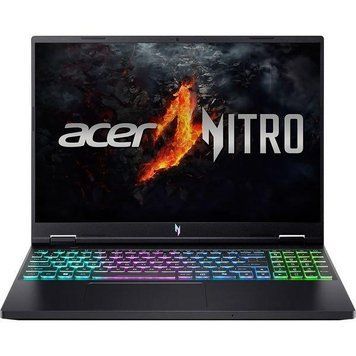 Ігровий ноутбук Acer Acer Nitro 16 AN16-73-570P, (NH.QSPEX.007) 16" WUXGA / Intel Core i5-14450HX / RAM 16 ГБ / SSD 1 ТБ / RTX 4060 / Free DOS
