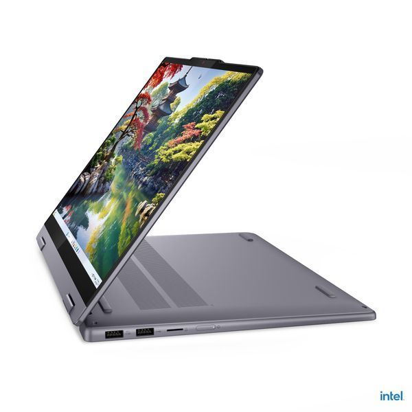 Ноутбук Lenovo IdeaPad 5 2-в-1 14IAL10, (83KR0027RM) 14" OLED WUXGA / Intel Core Ultra 5 225H / RAM 16 ГБ / SSD 1 ТБ / Без ОС / сірий