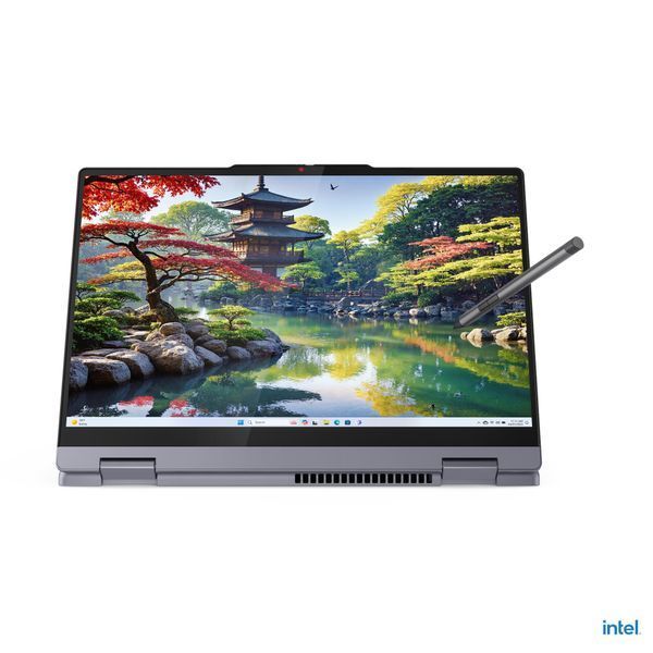 Ноутбук Lenovo IdeaPad 5 2-в-1 14IAL10, (83KR0027RM) 14" OLED WUXGA / Intel Core Ultra 5 225H / RAM 16 ГБ / SSD 1 ТБ / Без ОС / сірий