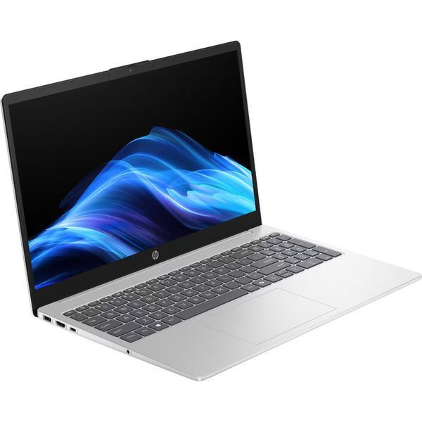 Ноутбук Hp 15-fd1023nq (D76KVEA), Intel Core 5 120U / 15.6" / RAM 8 ГБ DDR4 / SSD 512 ГБ / Intel Graphics / Без ОС / Сріблястий