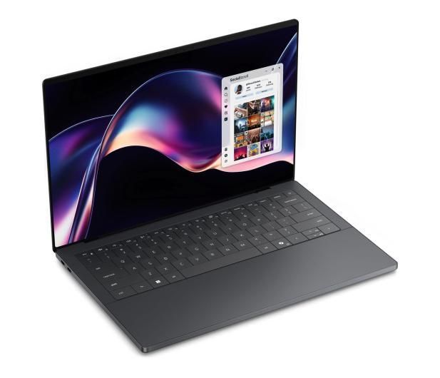 Ноутбук Dell XPS 14 (DA14260-1426-4367), Intel Core Ultra X7 358H / 14&Prime; / Touch / OLED / 120 Гц / RAM 64 ГБ LPDDR5x / SSD 4 ТБ / Intel Arc Graphics / Windows 11 Pro / Темно-сірий