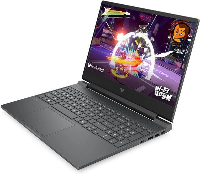 Ноутбук HP Victus 15 (C38YSEA), AMD Ryzen 7 7445HS / 15.6" / 144 Гц / RAM 16 ГБ DDR5 / SSD 1 ТБ / AMD Radeon 610M + RTX 3050 / Windows 11 Home / Сірий