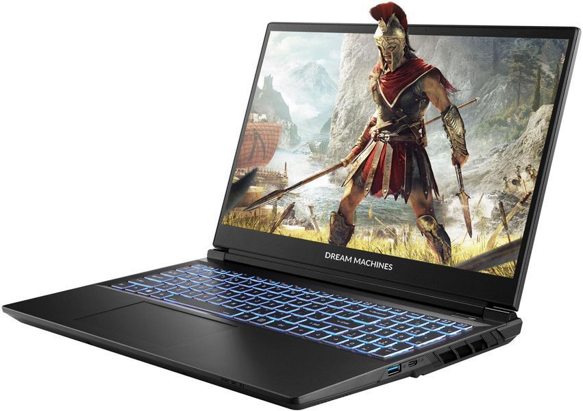 Ноутбук DREAMMACHINES RG5050-15PL21, (dreammachines5070ti) 15.6" / 1920 x 1080px / 144Hz / i7-14700HX / RAM 32 ГБ / SSD 1 ТБ / GeForce RTX 5050 8GB / Без ОС / Чорний
