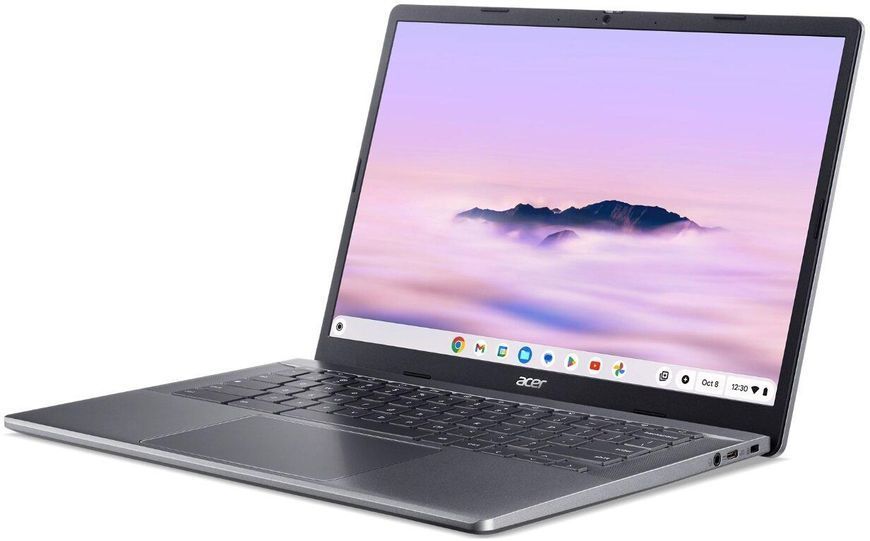 Ноутбук Acer Chromebook Plus 514 CB514-3H (NX.KP4EP.004), R5-7520C / 14&Prime; / RAM 8 ГБ / SSD 512 ГБ / Chrome OS / Сірий