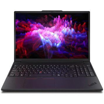 Ноутбук Lenovo ThinkPad P16v Gen 3 (21RSHPX99PB), Intel Core Ultra 7 255H / 16" / RAM 96 ГБ DDR5 / SSD 1 ТБ + 1 ТБ / RTX PRO 2000 / Windows 11 Pro / Чорний