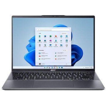 Ноутбук Acer Swift Go 14 SFG14-63-R2ZG (NX.KTSEP.005), R7-8845HS / 14&Prime; / RAM 16 ГБ / SSD 512 ГБ / Windows 11 Home / Сірий